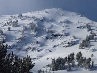 Natural Avalanche Mt. Blackmore