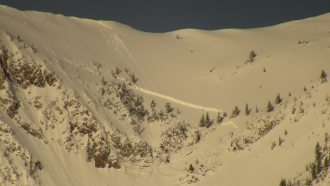 Natural Avalanche Northern Bridgers 18 March 11